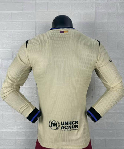 FC Barcelona 25/26 Away Long Sleeve Player Version