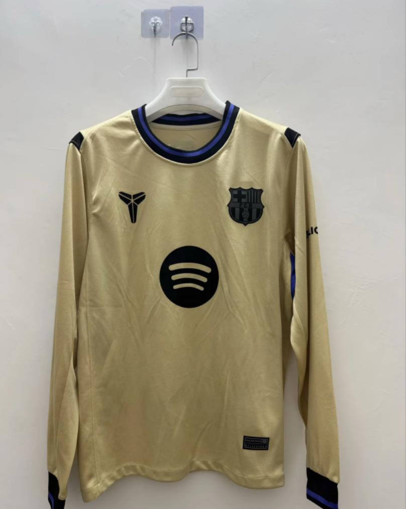 FC Barcelona 25/26 Away Long Sleeve Fan Version