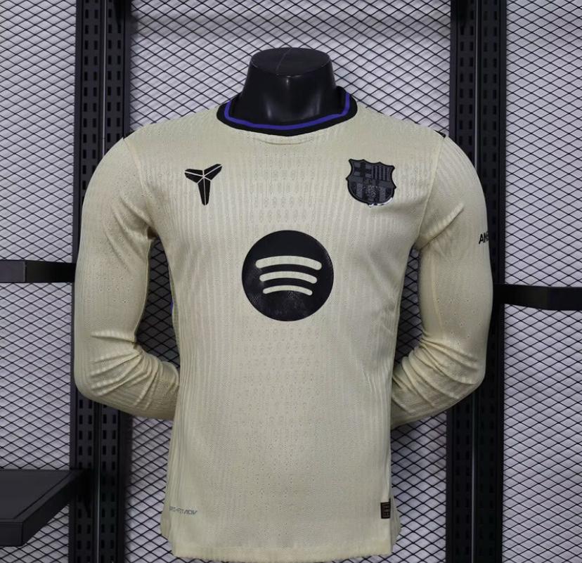 FC Barcelona 25/26 Away Long Sleeve Player Version