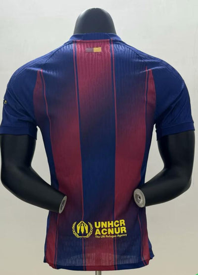 FC Barcelona 25/26 Home Short Sleeve Player Version