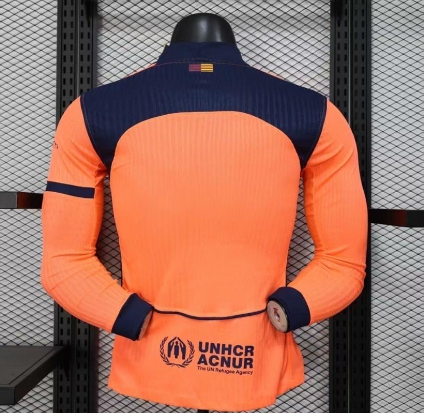 FC Barcelona 25/26 Third Kit Long Sleeve Player Version