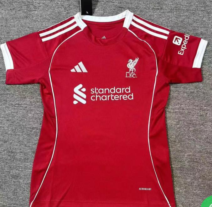 Liverpool 25/26 Home Short Sleeve Fan Version