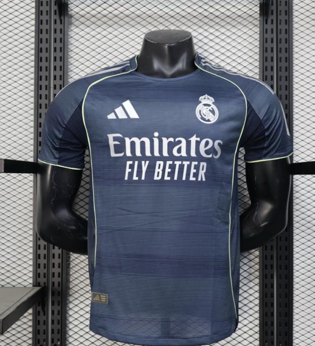 Real Madrid 25/26 Away Short Sleeve Player Version